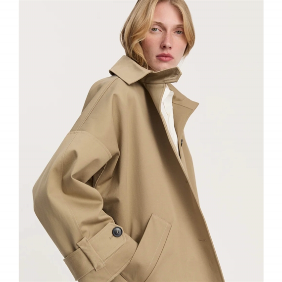 Aiayu Jo Twill Jakke, Classic Khaki 